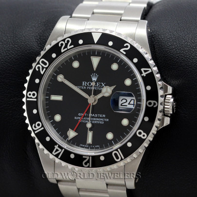 Rolex GMT Master Ref 16700LN Steel Black Dial